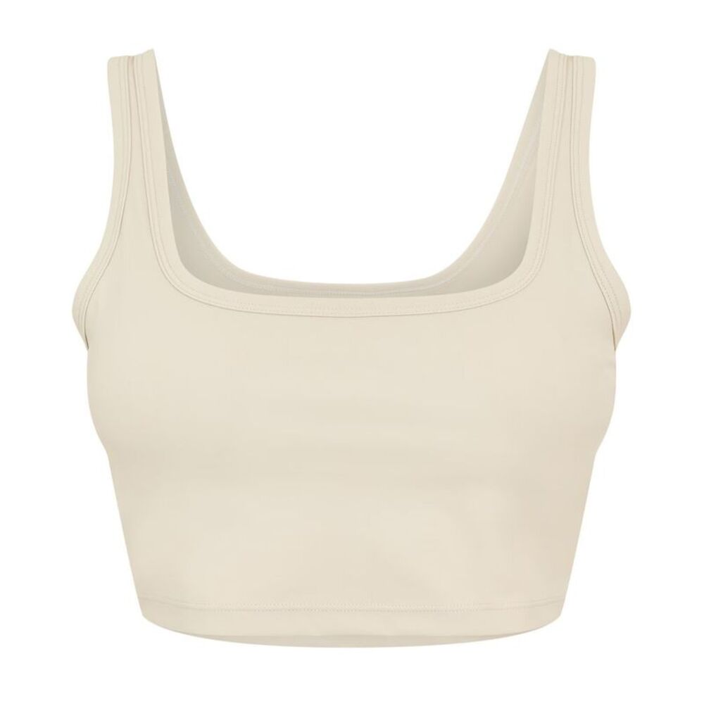 Couture Womens/Ladies Jersey Sports Bra / Bone